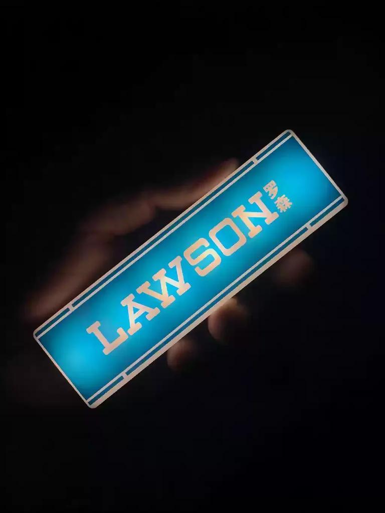 Магнитный 3D стикер на холодильник из минимаркета 711, Lawson, FamilyMart, светящаяся мини лайтбокс доска для объявлений, украшение для дома