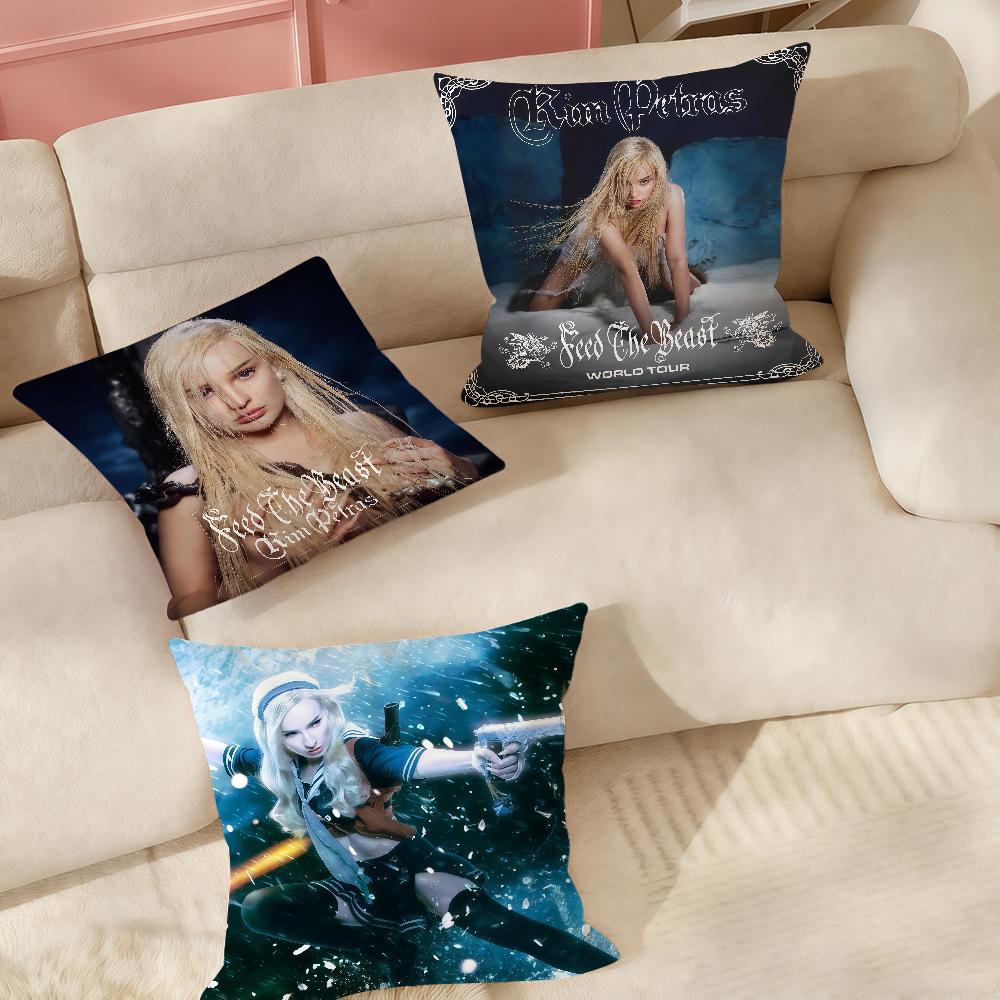 German Singer KKim PPetras Pillow Case Suitable For Bedrooms Living Rooms Cars Home Decoration