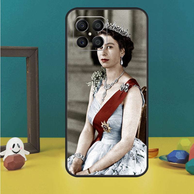 Англия Королева Елизавета II Чехол Для Honor 200 Pro X9b X9a X8b X8a X8 X9 X9c 50 70 90 Lite Honor Magic 5 6 7 Pro Обложка