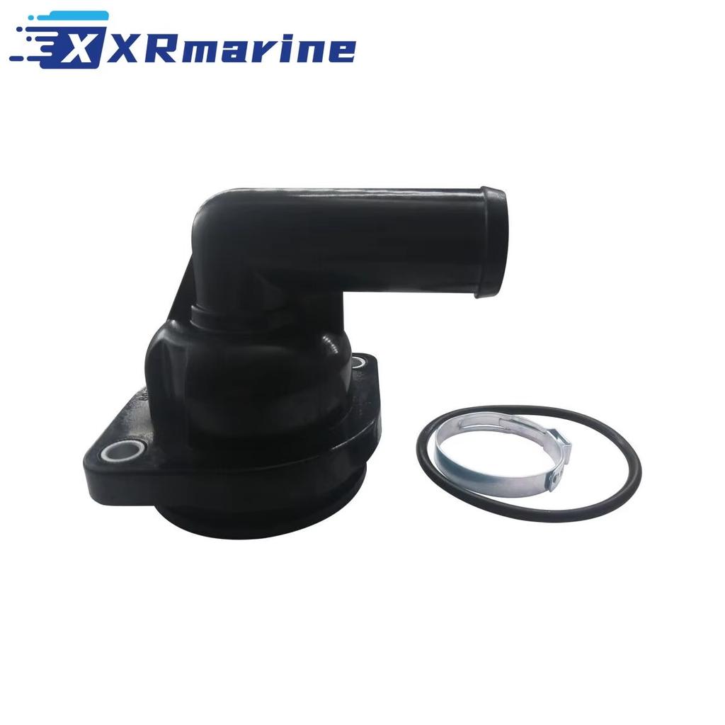 892864T06 Thermostat Assembly with Housing for Mercury 75 - 150 HP 4 Stroke -775-65 Outboard Motors 8M0090819 Sierra 18-3635