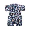 Baby Koi Baby Newborn Infant Kimono Yukata Jinbei Short Sleeve Summer Clothes Coverall for Monthly Photo Preparing for Dog and Fan 80cm Clothes,