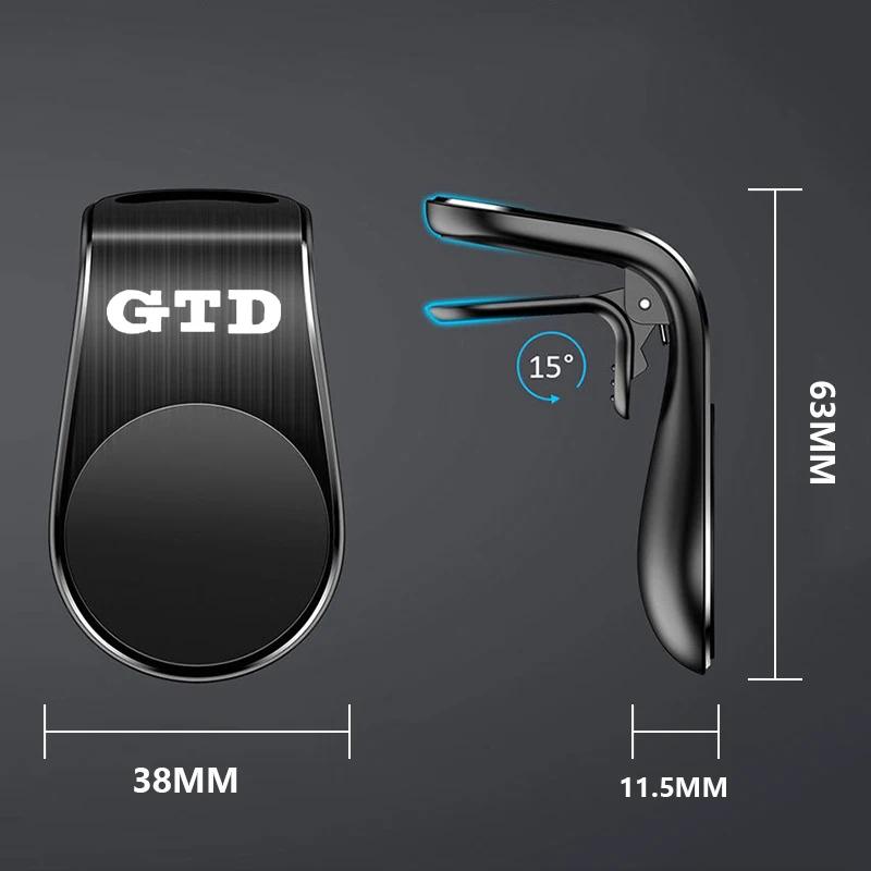 2026 Hot For VOLKSWAGEN VW Car Magnetic Phone Holder for Volkswagen GTD 2025 Golf 4 5 7 MK2 MK4 MK5 MK6 MK7 MK8 Air Outlet Mount