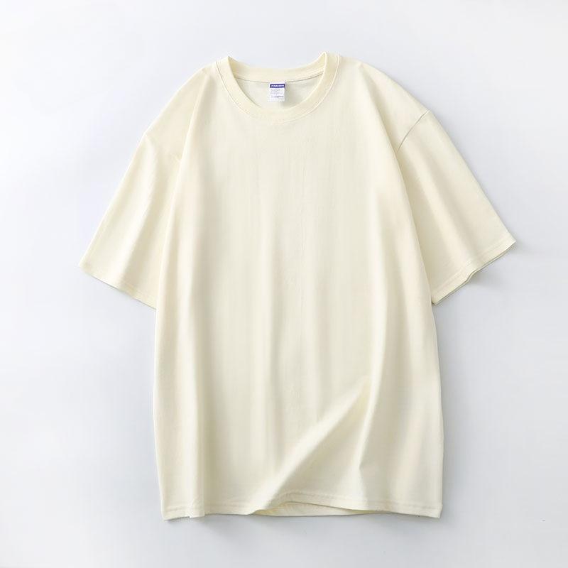 VEZFAA Женские модные повседневные летние весенние однотонные блузки и рубашки с короткими рукавами и круглым вырезом с принтом