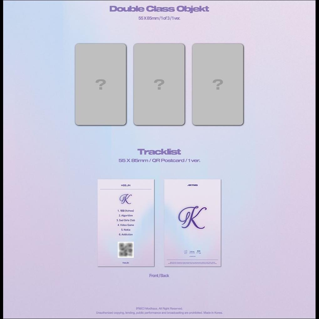 HEEJIN K Objekt Music Album Ver.