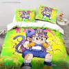 Мультяшный DR S-Slump Арале Аниме Комплект постельного белья Печатный комплект постельного белья с наволочкой Пододеяльник Мягкое постельное белье размера Queen King для дома
