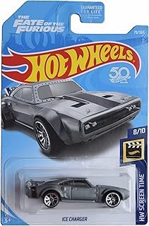 Hot Wheels 2024 #078 Ice Charger Серый (Быстрый и яростный) [Импортировано]