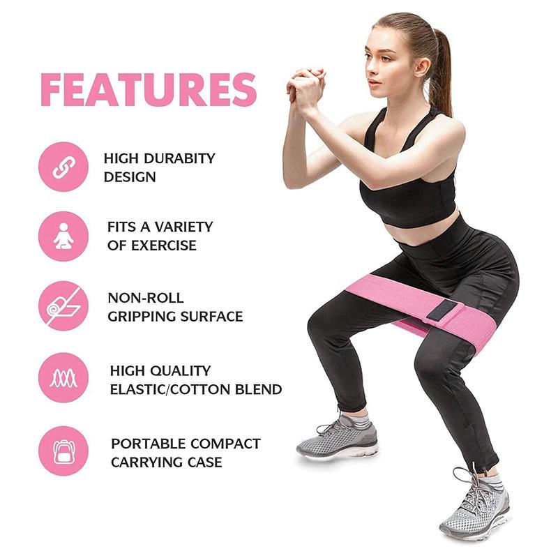 Эспандеры 3 комплекта Гибкие ленты для йоги, пилатеса, бедер, ног, ягодиц, ленты для тренировки, домашние тренировки, фитнес-приседания для женщин и мужчин
