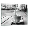 GLASS CUTTING BOARD 2x 30x52 COFFEE