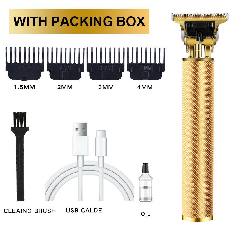 Rechargeable Vintage T9 Cordless Hair Cutting Machine Electric Shaver For Man Hair Clipper Barber Trimmer Beard Razors