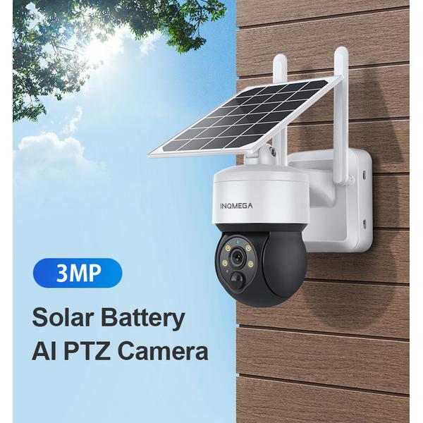 Камера на солнечной батарее CCTV камеры безопасности 4G SIM / WIFI 360 наружная водонепроницаемая PIR камера обнаружения человека