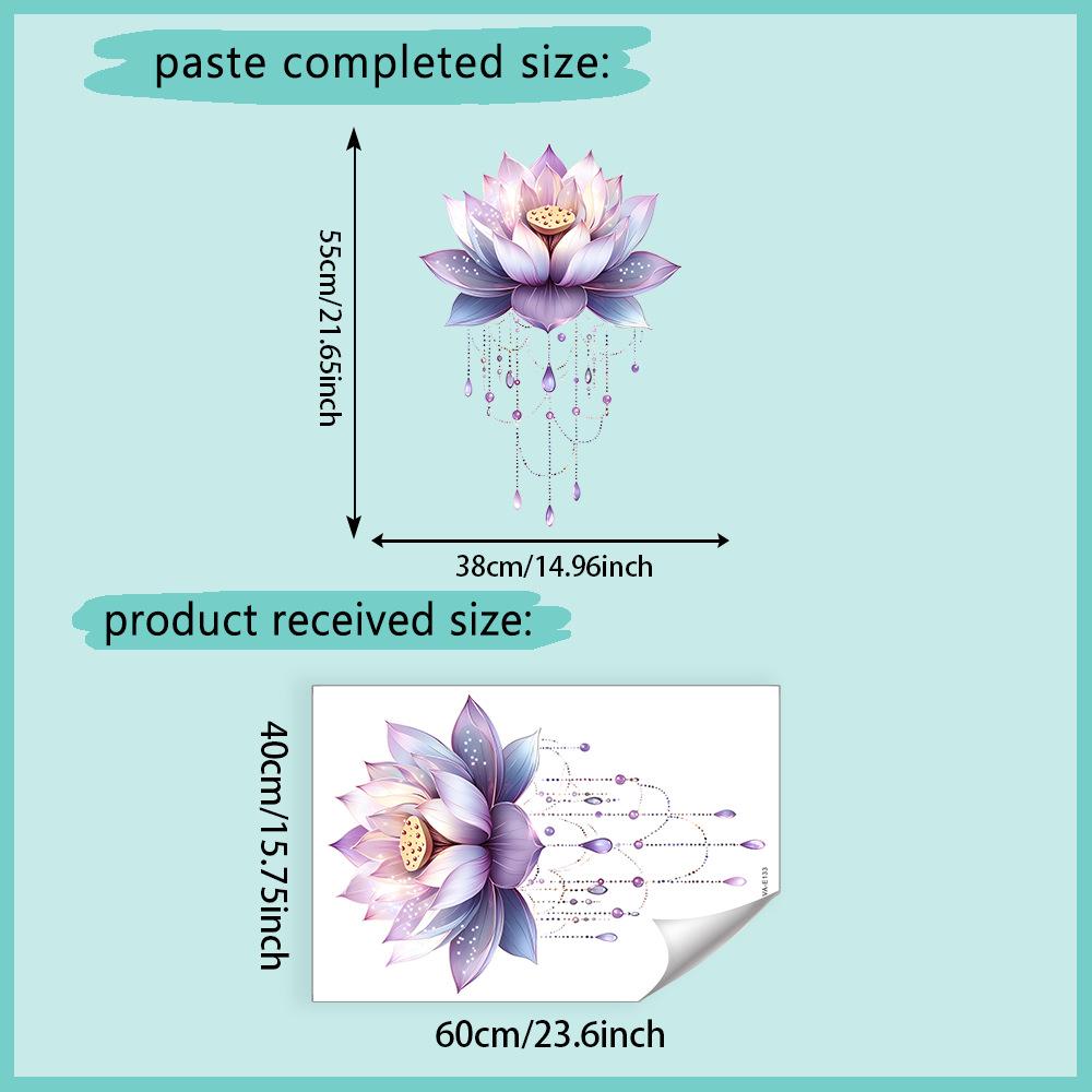 DIY Фиолетовый Лаванда Гостиная Наклейки На Стены Декор Самоклеящиеся Цветы Бабочки Наклейки На Стены Фреска Спальня Украшения Дома