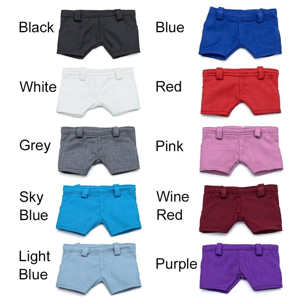 Casual Wears 15cm Dolls Jeans Trousers Clothes Accessories Jeans Pants Shorts Dolls Trousers