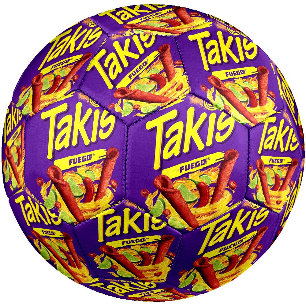 Футбольный мяч Takis Fuego, размер 5, подходит для игры как в помещении, так и на улице, отличный подарок для всех.