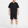 Nike T Shirts Men's Black Crew Neck Moderate IH9271-010