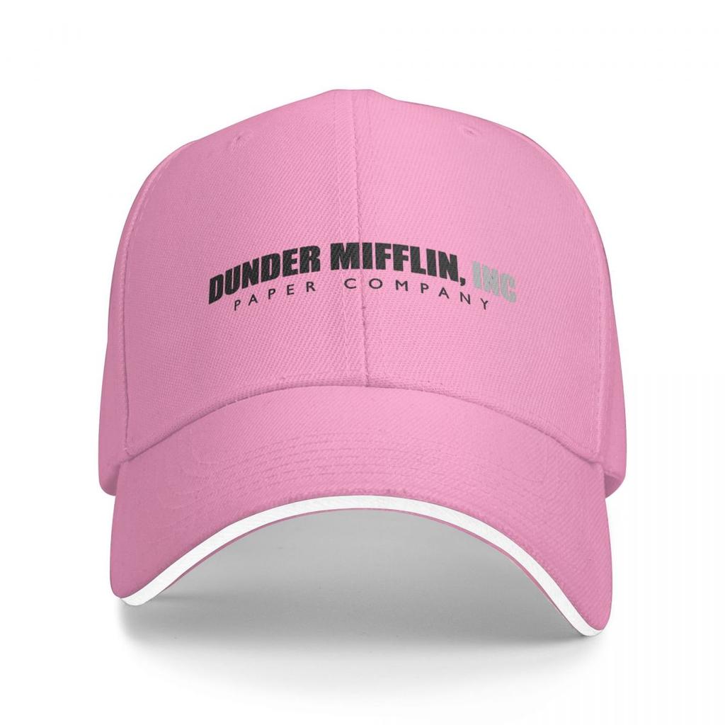 Dunder Mifflin Paper Company Golf Cap Merch Leisure TV Show The Office Snapback Cap for Unisex Women Daily Running Golf