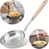 Stainless Steel Skimmer Ladle Deep Strainer Spoon Oil Filter Mesh Scoop Hot Pot Frying Skimmer Kitchen Tool