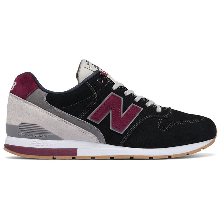 New Balance 996 Черный Фиолетовый Белый Мужские MRL996ND