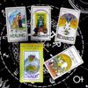 10.3*6cm Woman Tarot Pharmacist Tarot English Board Game Card