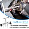 660040-1 Flexible Impeller Pull Tool Removal Puller Fit for Jabsco Pump 50070-0040 & 50070-0200, for Impellers 2-1/4" to 2-9/16"