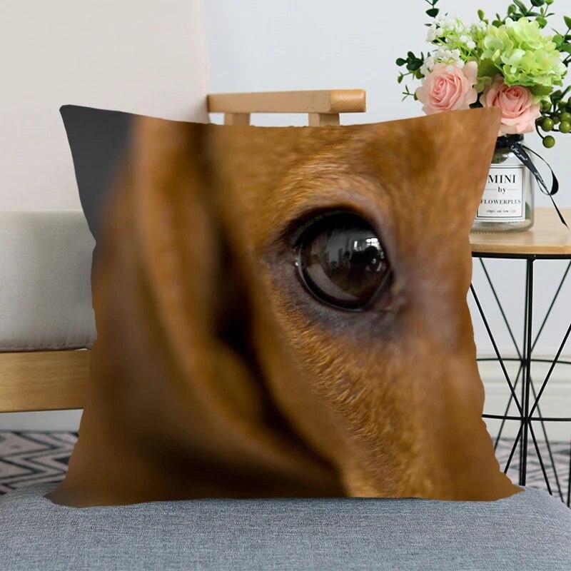 Такса животное Лидер продаж наволочка новогоднее украшение свадьба