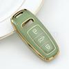Мягкий ТПУ автомобильный чехол для смарт-ключа для A6 A7 A8 E-tron Q5 Q8 C8 D5, автостайлинг, защитный чехол, держатель, аксессуары