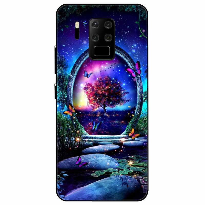 Для OUKITEL C18 Pro C21 C21Pro Чехол Силиконовый Черный Мягкий Защитный Funda Capa для OUKITEL C21 Pro C18 Pro Чехол TPU Мультяшный Чехол