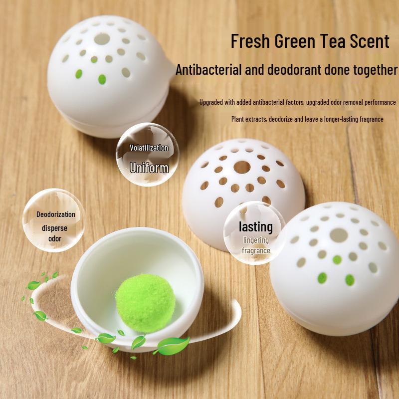 Shoe & Sock Deodorizer Ball: Odor Eliminator & Air Freshener for Cabinets & Indoors