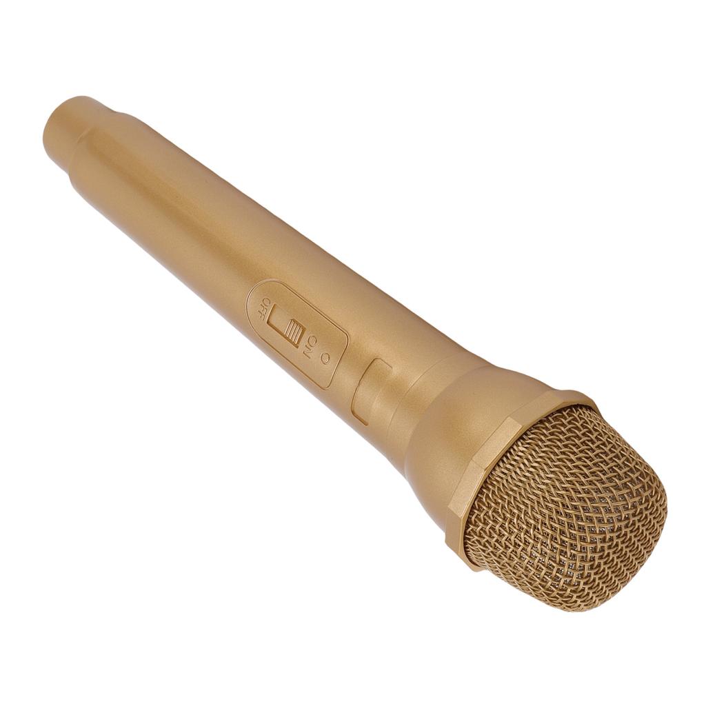 Имитация микрофона ABS Легкий Реалистичный Ручной Микрофон Реквизит для Практики Речи Косплея Фотографии