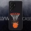 Basket Basketball Phone Case For Samsung S25 Edge Ultra S23 S22 S21 S20 Ultra Plus S24 Fe A54 A53 A25 Glass Cover