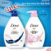 Dove Body Wash Cherry Blossom & Deep Nourishment (2x550G)