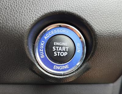 HDG Кольцо кнопки запуска двигателя автомобиля Suzuki, переключатель зажигания, синий, Jimny Solio Crosby Escudo
