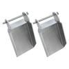 Front Storage Cover Replacement Lid Hinge Brackets Kit Aluminum For Polaris Sportsman 450 570 850 2015 2016 2017