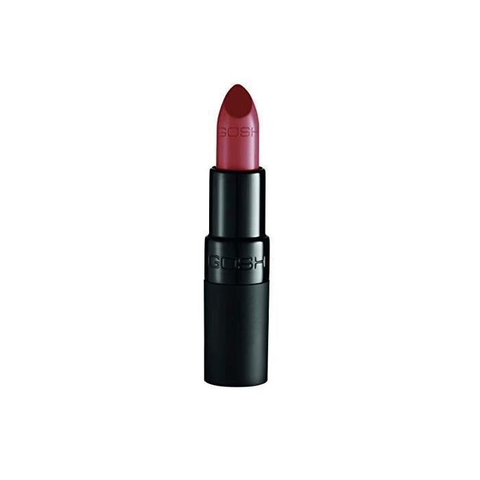 Помада Velvet Touch 122 Нуга - Gosh - Фиолетовый - Стойкая