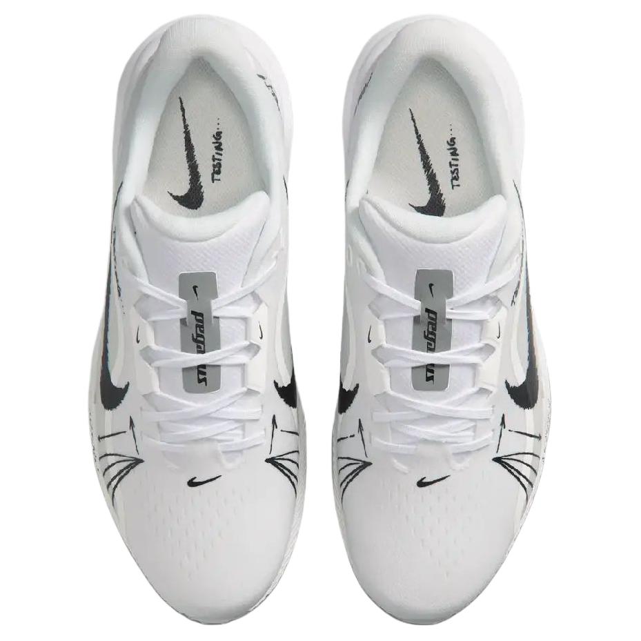 Nike PEGASUS 1 Водонепроницаемые Поддерживающие Гольф-Ботинки Унисекс Белый Серебристый IR3241-100