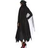 Halloween Ghost Bride Costume Adult Cosplay Dark Vampire Party Dress S-XXL
