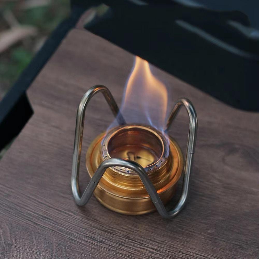 Detachable Outdoor Stove Support Rack Stainless Steel Portable Burner Stand Garden