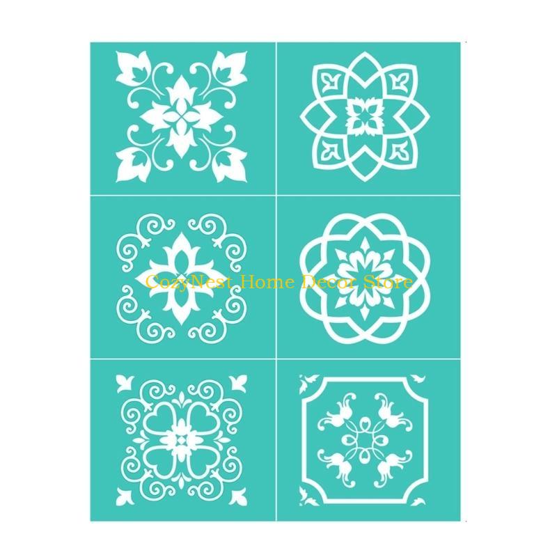 92MF Самоклеящийся трафарет для шелкографии Рождественский гном Многоразовый сетчатый трафарет для переноса Моющийся для DIY живописи Шелк