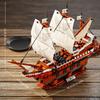 2000+ ШТ. MOC Серия Пиратских Кораблей Строительные Блоки Модель С Освещением Сборка Детские Игрушки Подарок Домашние Украшения