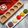 Mould Press Mid-autumn Festival 5 Flower Moon Cake Mold Cake Mold Baking Mold Decorating Tools