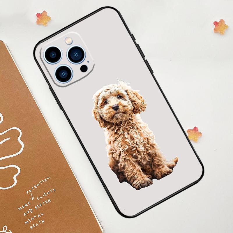 Cute Cockapoo Dog Phone Case For IPhone 18 17 Pro Max 14 13 12 11 15 16 Pro Max mini 16 Plus 16e 17 Air Funda
