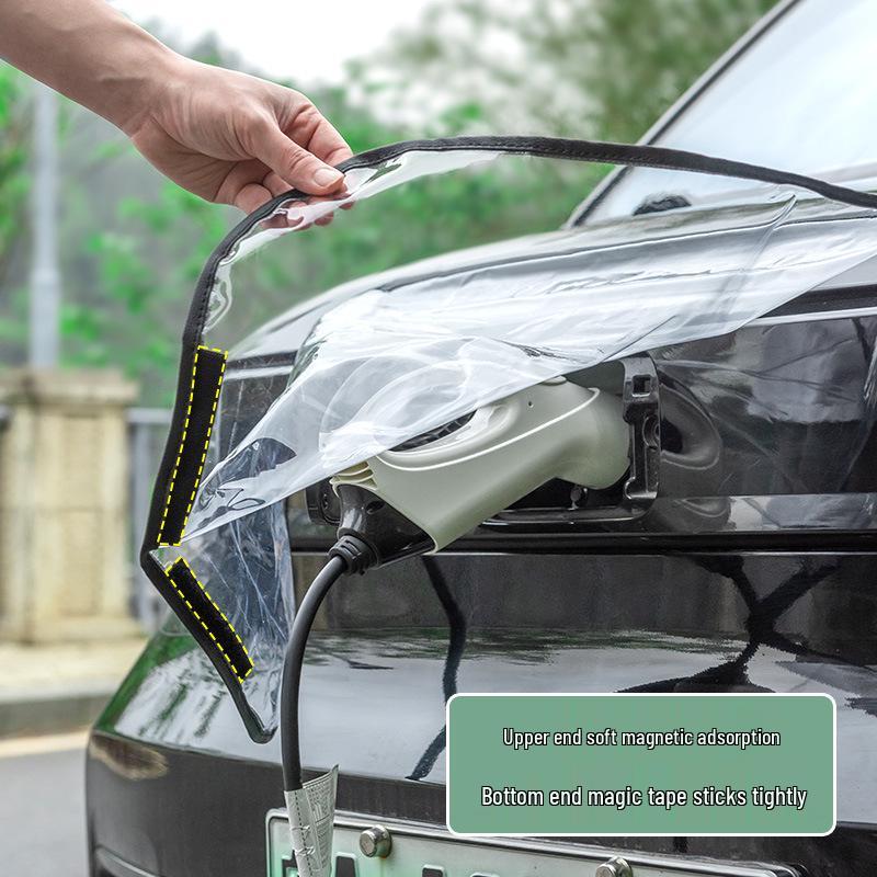 Waterproof Charging Port Rain Shield for Electric Vehicles
