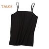 Summer Sling Vest Square Collar Sleeveless Solid Color Camisole Slim Fit Tank Top Women Lightweight Camisole Streetwear