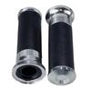 Motorcycles Grips Non-Slip Aluminium Grip 7/8" 22mm Motorcycles Comfortable Hand Handlebar Grip Thruster Grip