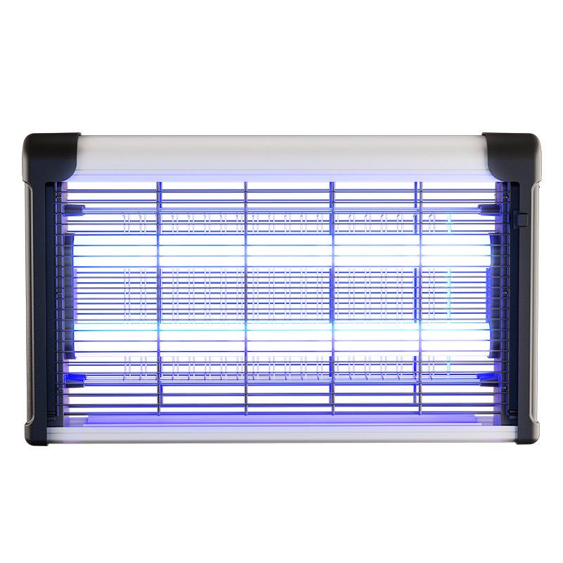 Уличная светодиодная лампа-ловушка для комаров и мух - Подвесная вертикальная борьба с вредителями для ресторанов, мастерских и ферм