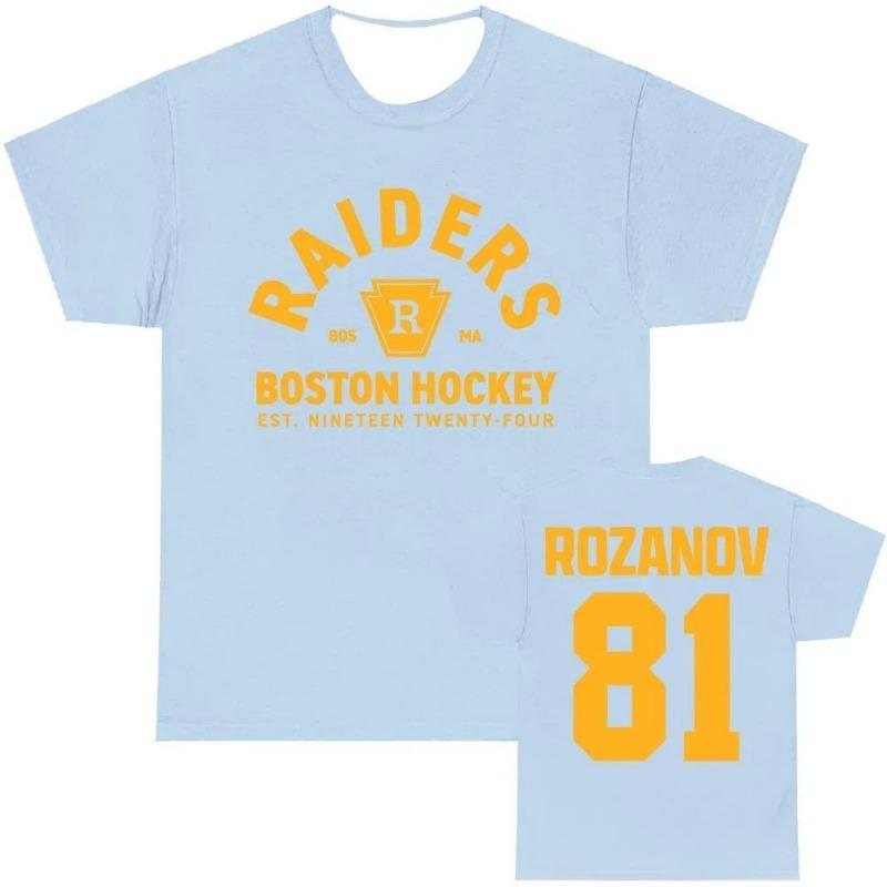 Хип-хоп футболка с короткими рукавами 'Heated Rivalry Hockey Jersey' Мерч Футболка Женская Мужская Модная Футболка Унисекс Топы Футболки Быстросохнущая Одежда