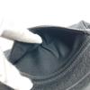 GUCCI  419775 Guccissima GG logo Clutch bag pouch with handle Sima leather Black