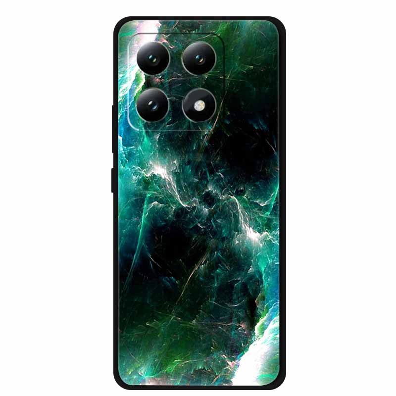 For Xiaomi 15T 5G Case Silicone Luxury Animal TPU Soft Printing Bumper for Xiaomi 15T Pro 5G Starry Sky Scenery Shockproof Cover