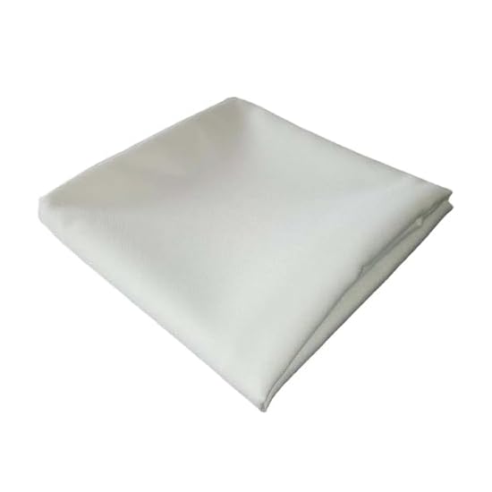 Furoshiki Large Size, White/Black, Stylish, Ceremonial, Funeral, Memorial Service, Cover, Plain, Was