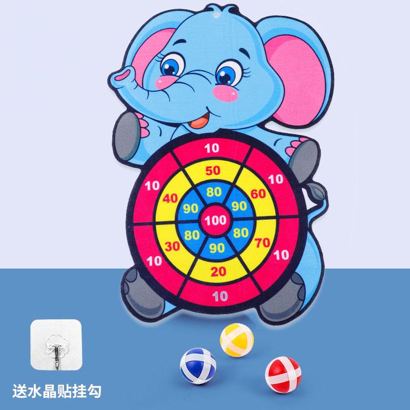 Детские игрушки Монтессори для детей 2-4 лет Мультяшное животное Дартс Липкий мяч Семейные интерактивные развивающие игрушки Малыш