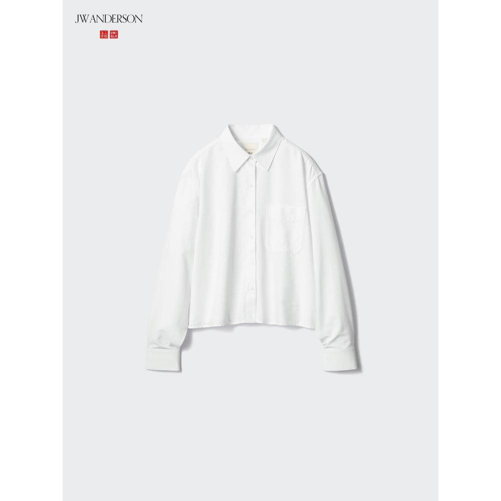 Uniqlo Японская рубашка Оксфорд